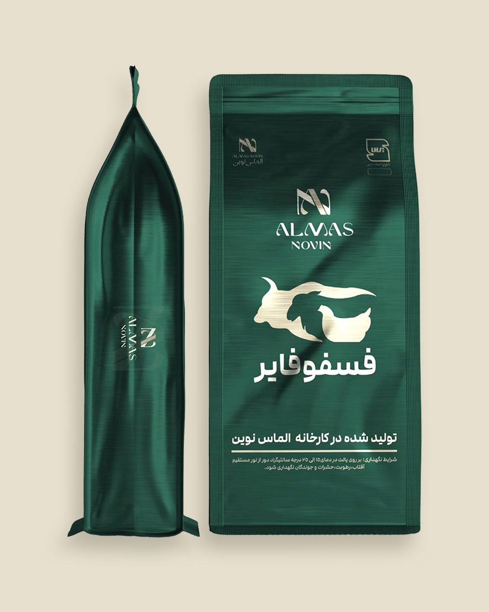 بسته‌بندی فسفوفایر تولید شرکت الماس نوین